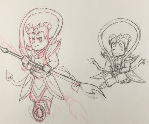 Decided To Sketch Out Ne Zha From Monkie Kid. Hes Pretty Enjoyable, And Has The Most Detailed Outfit