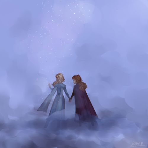 katjarts: I painted this the day I saw Frozen II, after it first came out in theaters…Off and