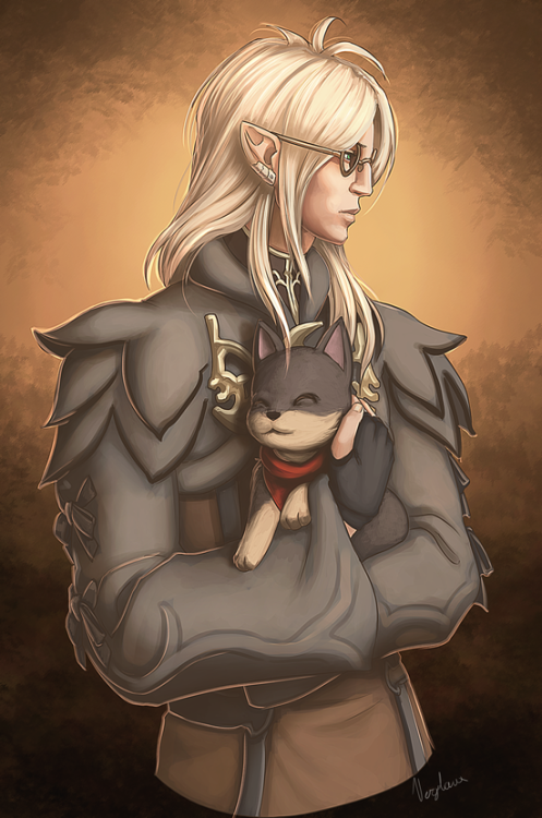 vergiliaux: A grumpy scholar and his adorable furbaby.