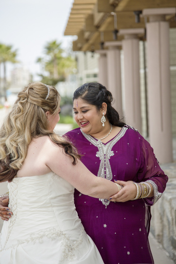 beautifulsouthasianbrides:  Interracial Indian&amp;Amerian Lesbian Wedding Photos