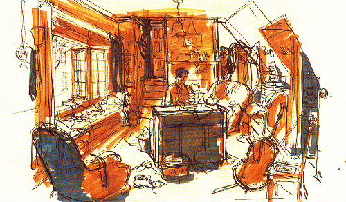 mickeyandcompany:Some concept art for Disney’s 101 Dalmatians in celebration of the movie’s 56th ann