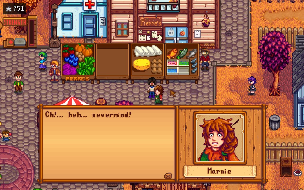 hannimble:  O H M Y G O D…GUYS. STARDEW VALLEY.I just happened to have the Mayor’s