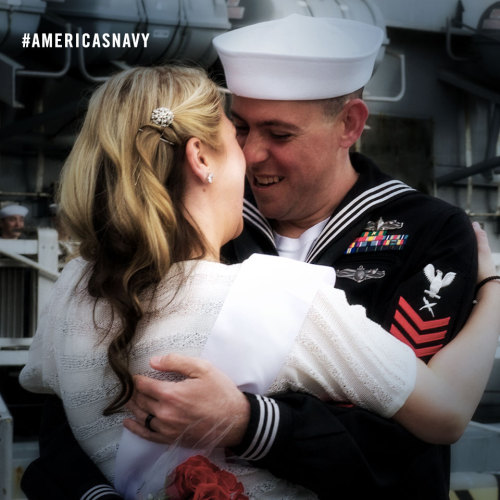 Family support is so important, especially to a Sailor. On Military Spouse Appreciation Day, we salu