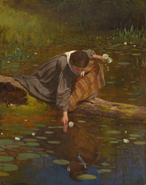 Gathering Lilies, Eastman Johnsom