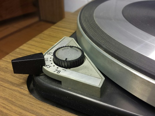 Dual 1019 Four Speed Fully Automatic Idler Drive Turntable, 1965