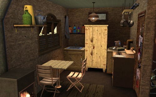 Shelter by ihelenLot 15*20No CCDownload at ihelensims site