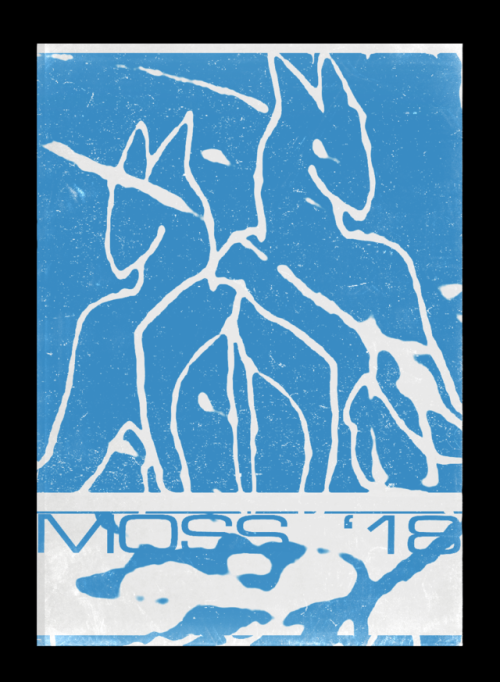 Poster  — Moss ‘18  — in collab with Eglė Židonytė — 2018