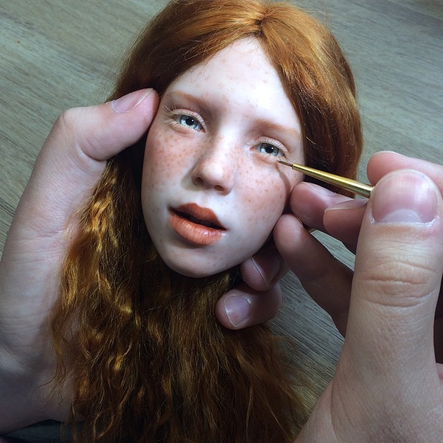 asylum-art-2:  Russian Artist  Michael Zajkov Creates Stunningly Realistic Doll