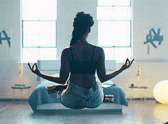 cindymayweather:  Janelle Monáe in Yoga (x)