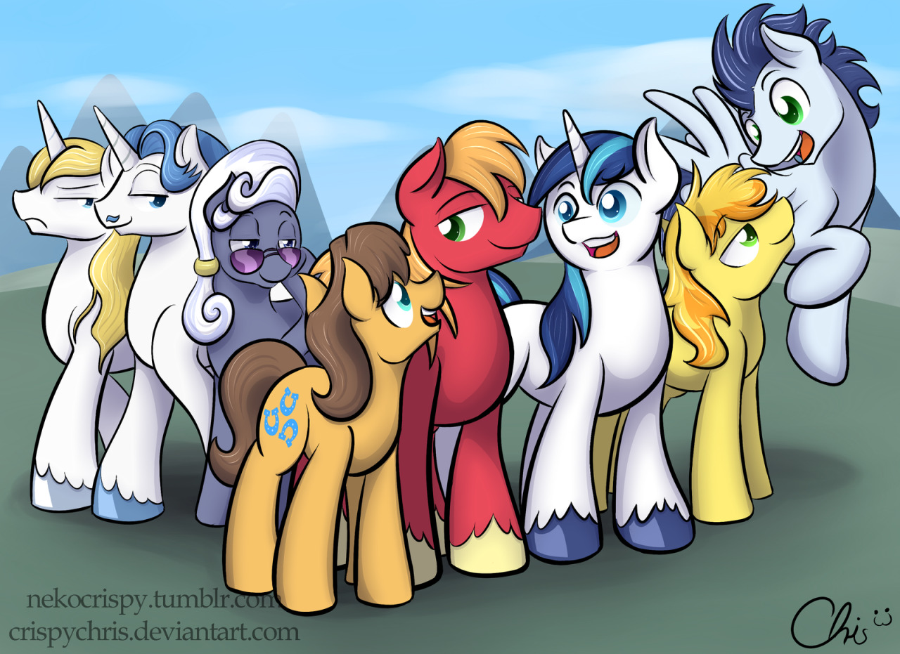 slyde55:  Gentlecolts~ by ~CrispyChris  Mmm, stallions~ 83