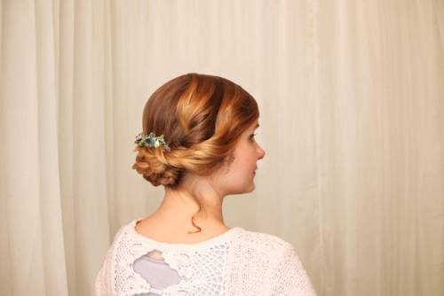 Pictures from my recent DIY video - hair accessories for Christmas!DIY Wedding Inspired Accessories: