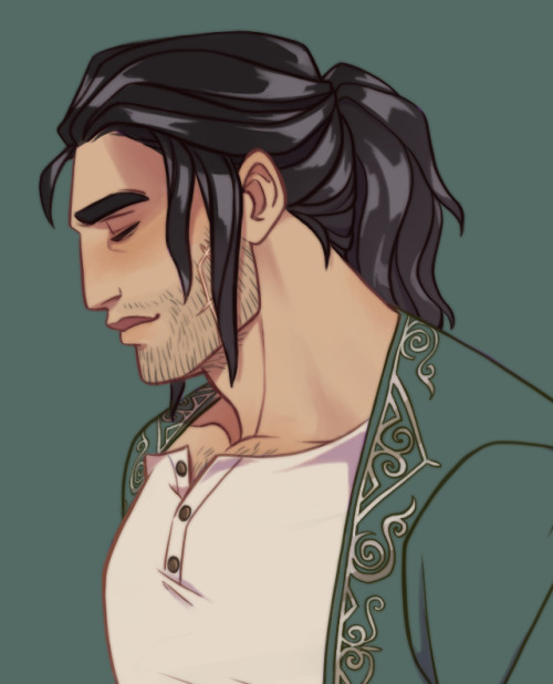Another (very) Old WIP ^^;; Muriel With A Ponytail