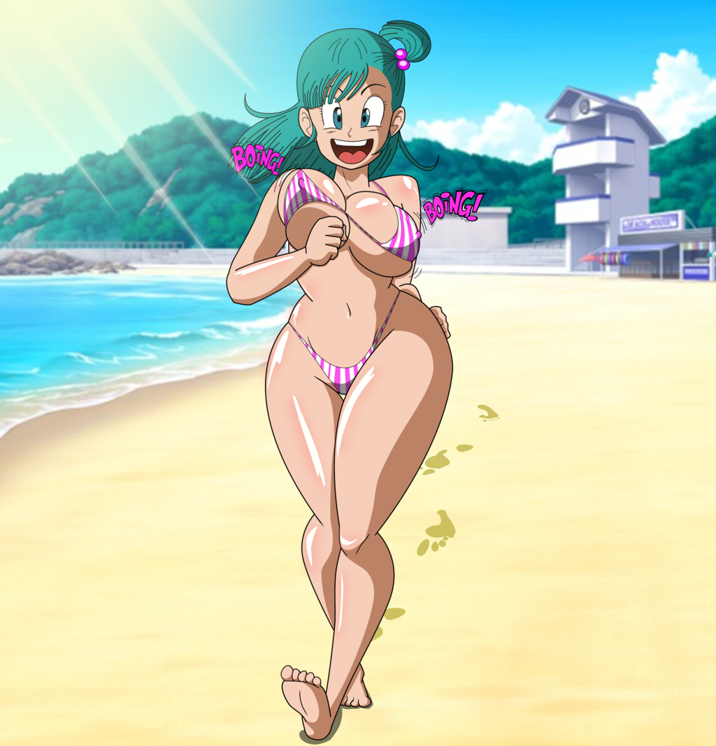 grimphantom:  Bouncy Bouncy Bulma by grimphantom   Hi, everyoneHere’s Bulma running