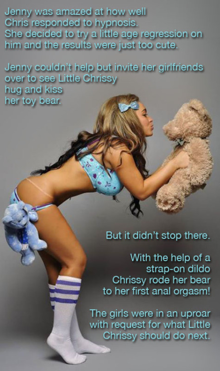 femdomallcaps:What should the girls do with Little Chrissy next? I’m sure you have some ideas.  