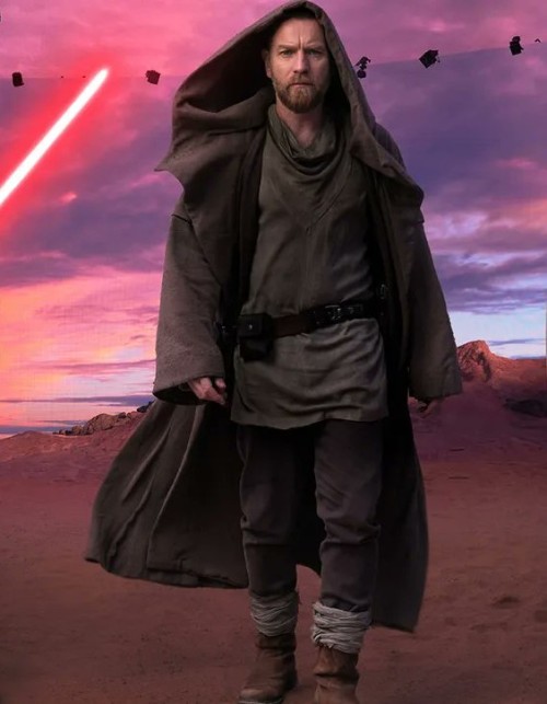  Ewan McGregor as Obi-Wan Kenobi in Vanity Fair throughout 23 years (1999, 2002, 2005, 2022)