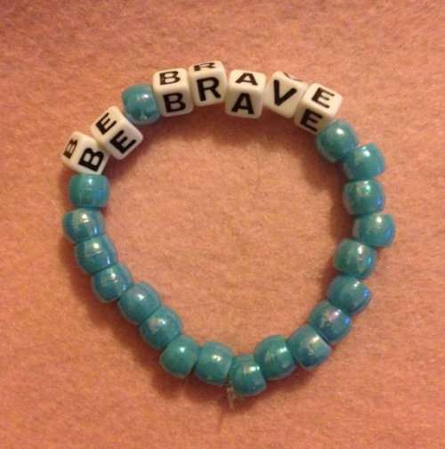 be brave bracelet! buy here: etsy.com/shop/RadicalGirls