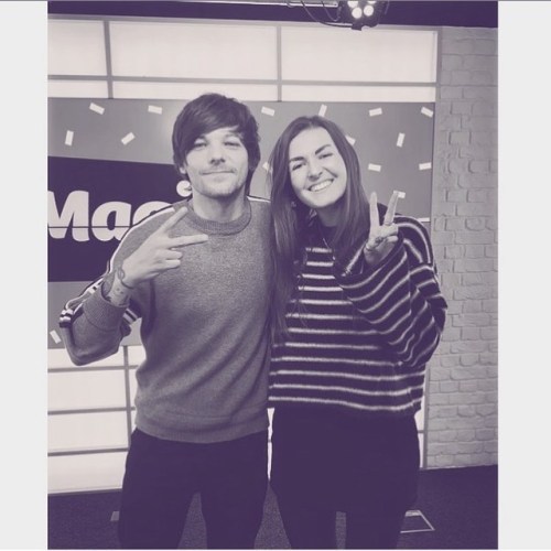 lullynicole: Not the best picture ever but #throwback to when I met @louist91  had the biggest smile