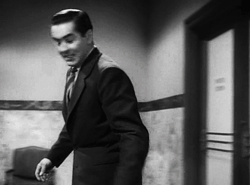 auldcine:  TYRONE POWER and GENE TIERNEY in THAT WONDERFUL URGE (1948)