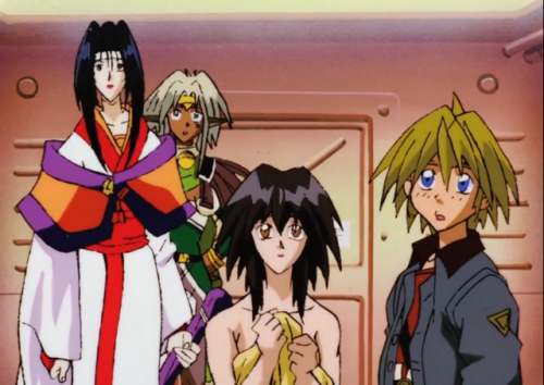 MOOD: Outlaw Star cast drawn by the z-string animators