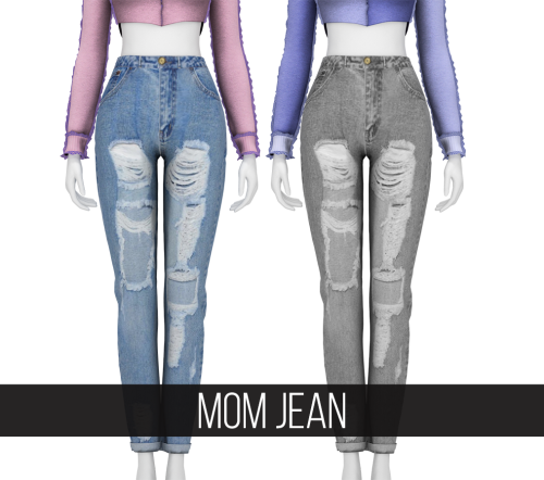                                          MOM JEAN4  colors .Jeans categoryHQ mod compatibleDOWNLOAD 