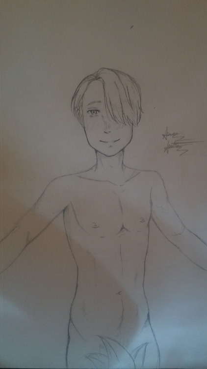 Just some of the yoi sketches I have in my sketch book. I drew the first one today and I’m low