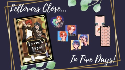 With 75+ pages of Sylveth content and matching adorable merch, what are you waiting for? Leftovers c