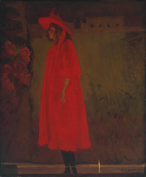 thusreluctant:Minnie Cunningham at the Old Bedford by Walter Richard Sickert