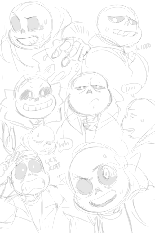 miraculoustang:hahah i was gonna line them but my wrist was like NOPEau were sans expresses himself 