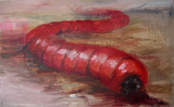 sixpenceee:  The Mongolian death worm is