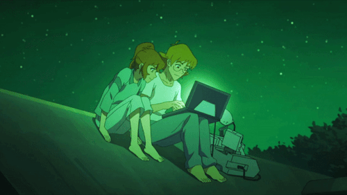 winterlanced:matt !! pidge !! aaaaah my babies please do not repost/claim gifs as urs ♡