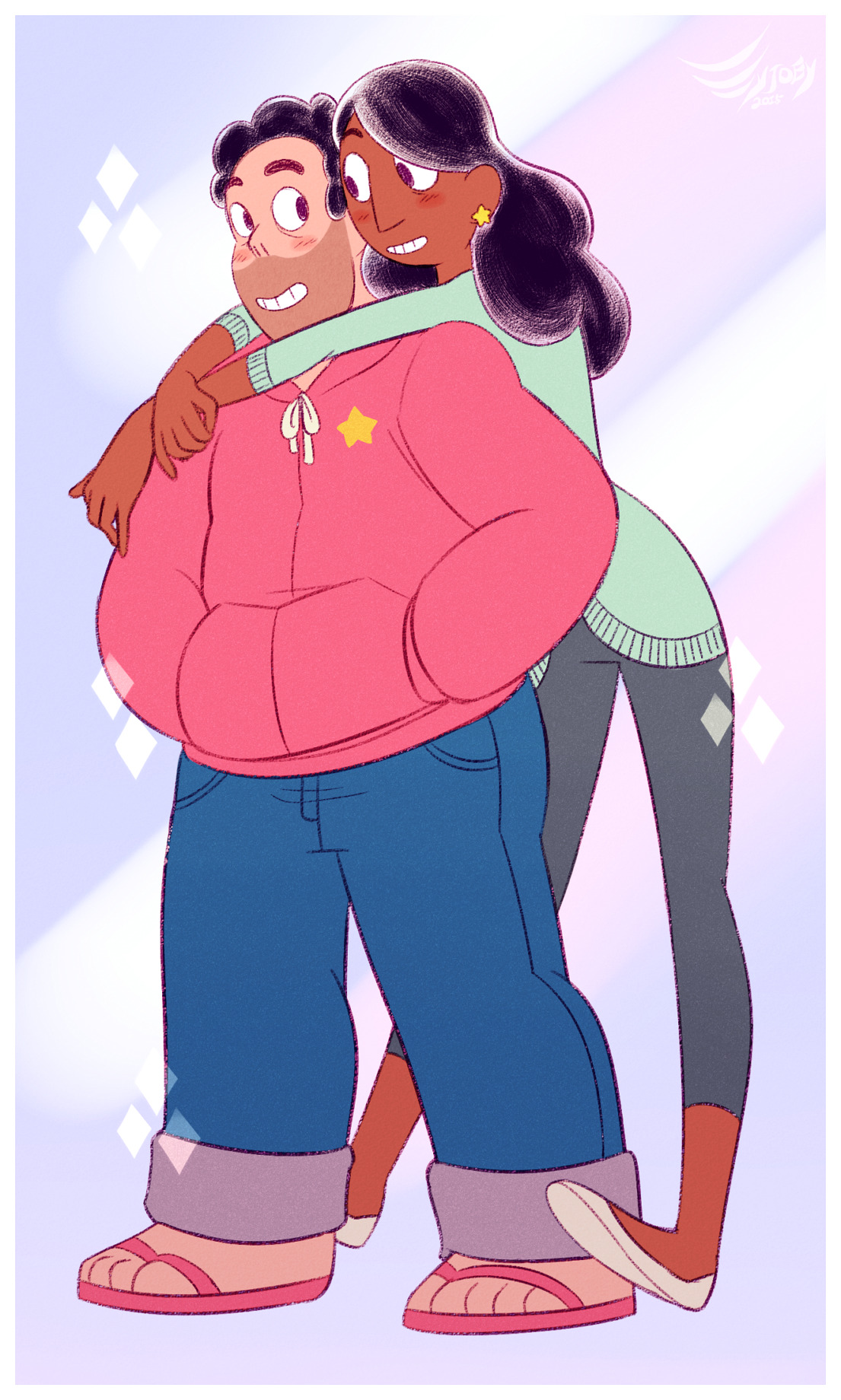 eyjoey:  Connie is still taller than Steven because there needs to be more tall girl