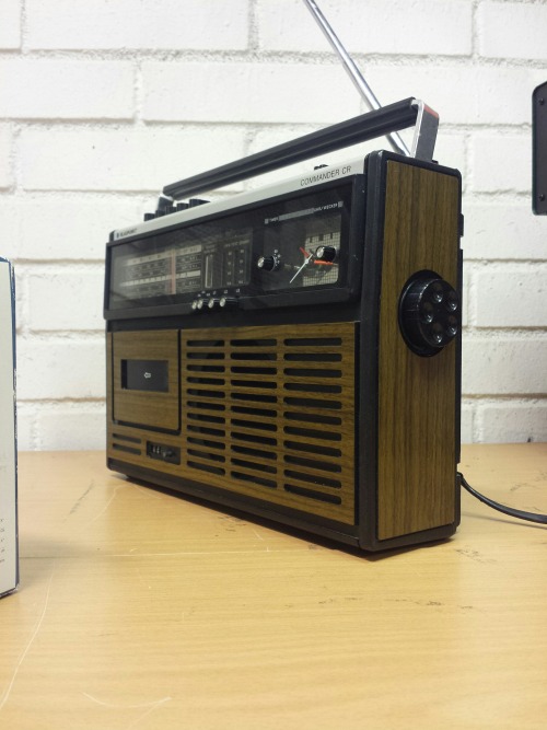 Blaupunkt Commander CR Typ 7656091 Alarm Clock Cassette Radio, 1970s(?). I could not find a single r