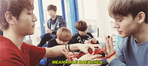 baekaid-o:  Baekchen,don’t make Suho mama angry… 