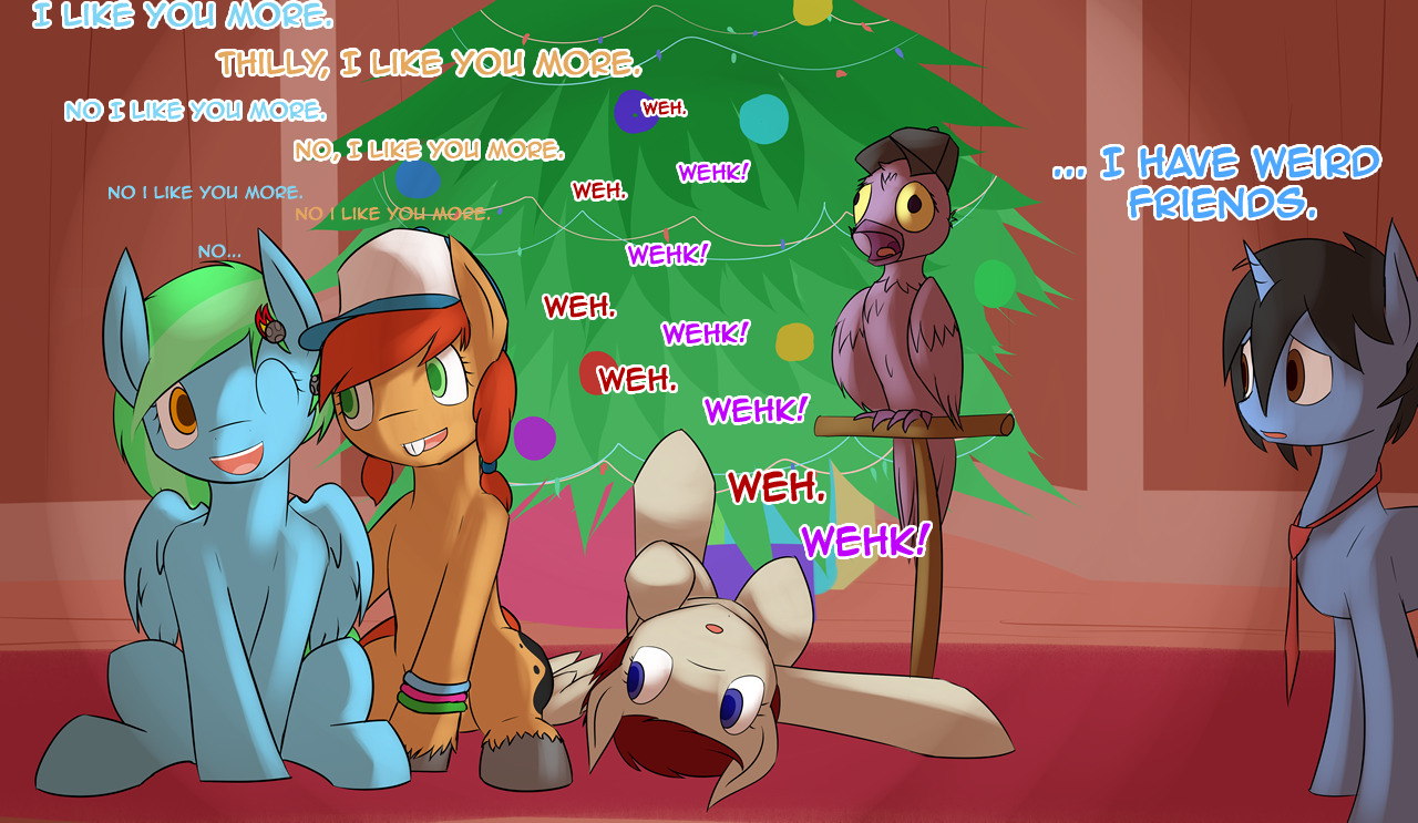 not-reality:  erthilo:  Merry Christmas to Jade, Pippy, Sarah, and Roman! Honestly