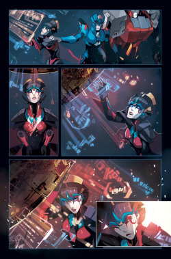 fayren:  Clean page from one of my favorite scenes in Windblade #2. 