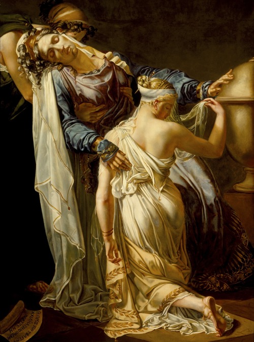 Hecuba and Polyxena, Merry-Joseph Blondel, after 1814
