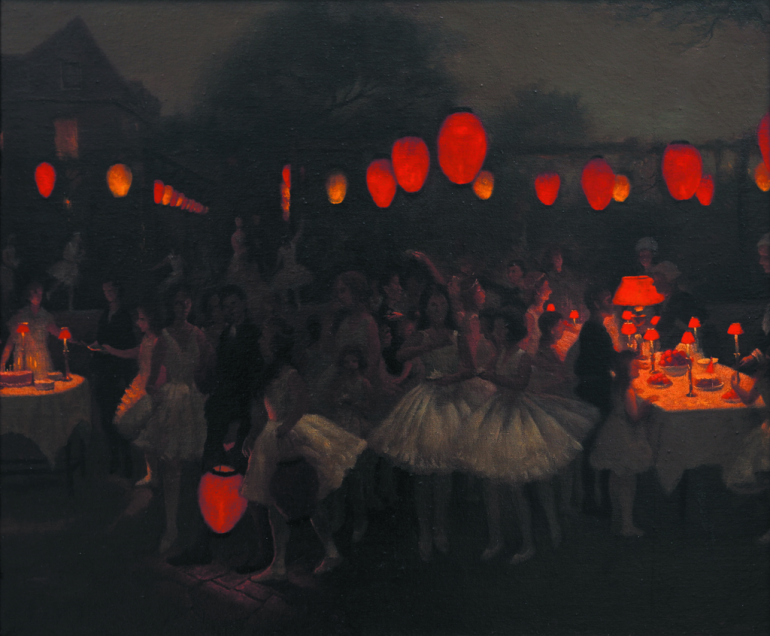 chansondegeste:  Study for ‘The Birthday Party’  by Thomas Cooper Gotch 