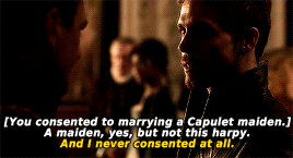 silvertons:Benvolio Montague and Rosaline Capulet in every episode of Still Star CrossedAll this is 