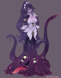 buck-satan: Decided to re-draw/work my Shoggoth,