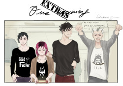 eicinic:  Bonus:Adulthood au, Bokuaka extra ,