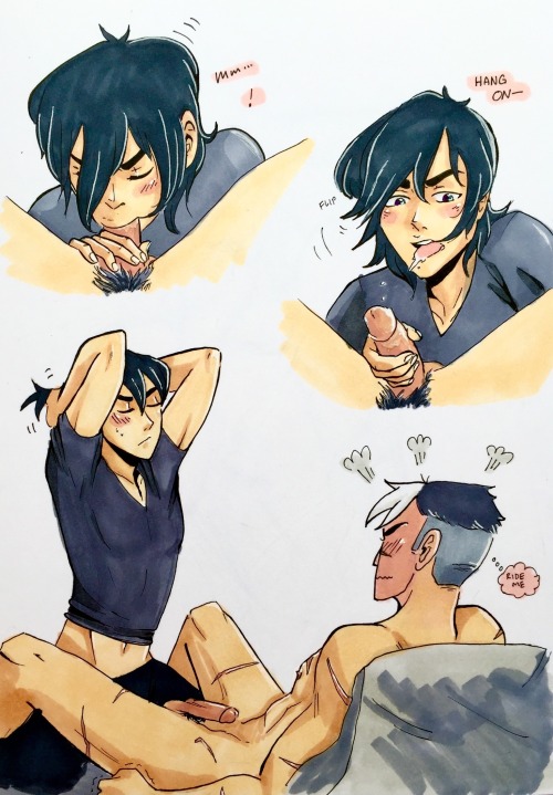 jyonzu:  there is 1 very good reason for Keith to tie his hair back but somehow I haven’t seen it yet