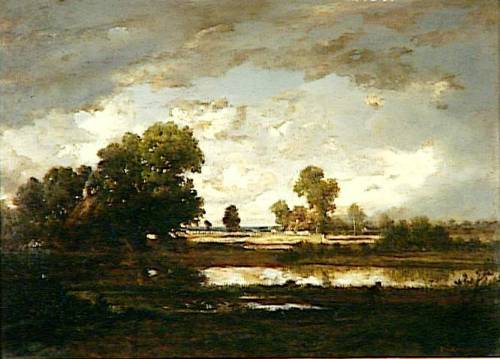 The pond, stormy sky, Theodore Rousseauwww.wikiart.org/en/theodore-rousseau/the-po