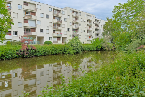 A morning walk along l'Ill river in Rennes