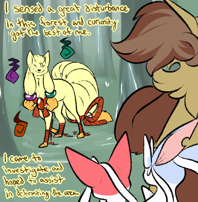 asktheshinysylveon:  Lady Norra contemplated his words, but something was nagging
