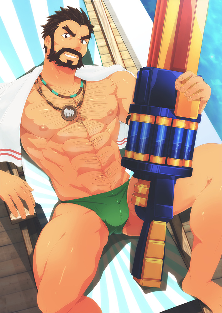 kurokawasudou:  Sexy pool party Graves