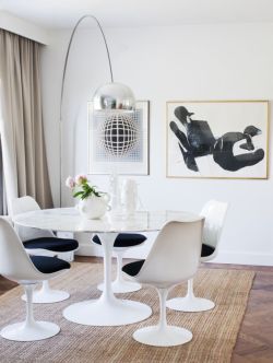 urbnite:  Saarinen Tulip Armchair  Saarinen Tulip Armless Chair  