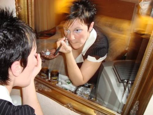 slutwatchuk: Kerry from Cornwall dressed like a slut out on the pull I&rsquo;d pull her