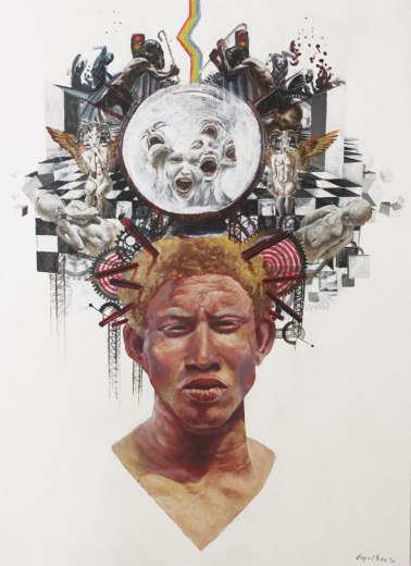 dynamicafrica:  Works by South African artist Loyiso Mkize 