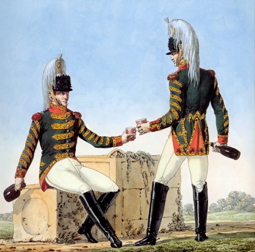 vimyvickers: — Some of Carle Vernet’s delightful illustrations of La Grande Armée de 1812.