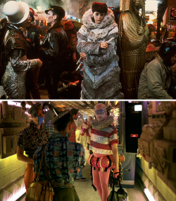 shesnake: On the set of Blade Runner (1982) dir. Ridley Scott Costume design by Michael Kaplan and Charles Knode 